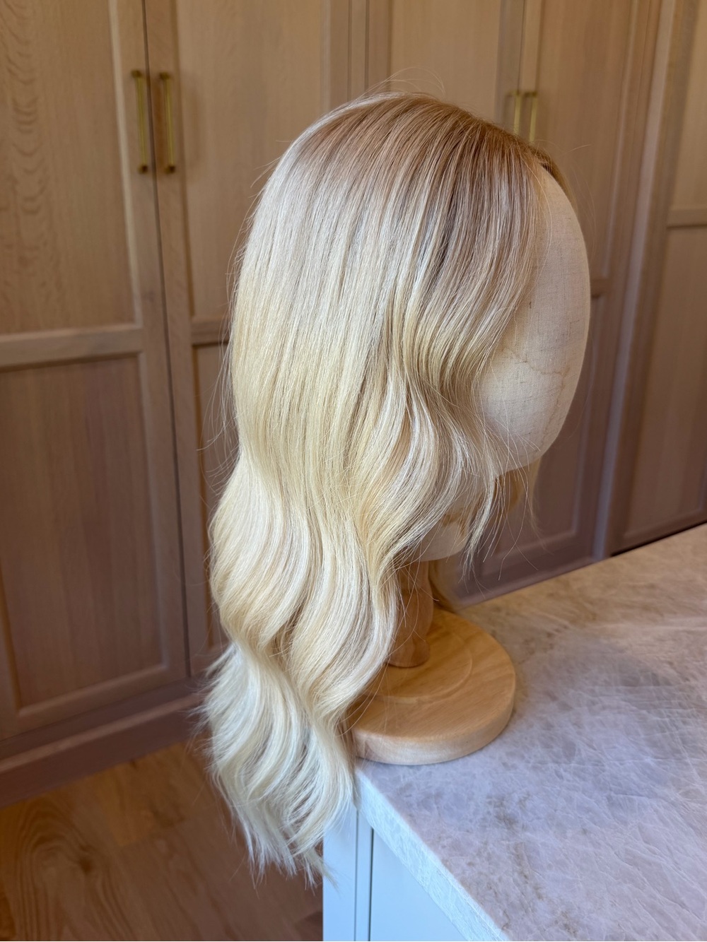 HAIRALICIOUS | Elsa Hosk Human Hair HD Lace Glueless Wig 22” Small - Picture 9 of 14